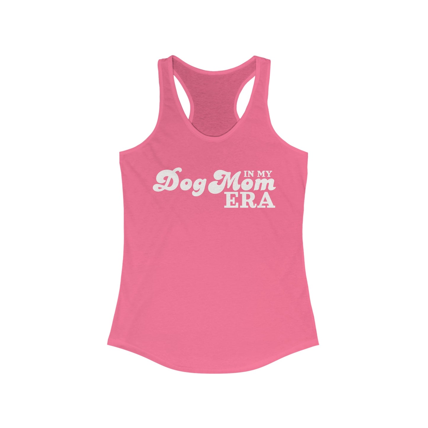 In my Dog Mom Era Women's Racerback Tank