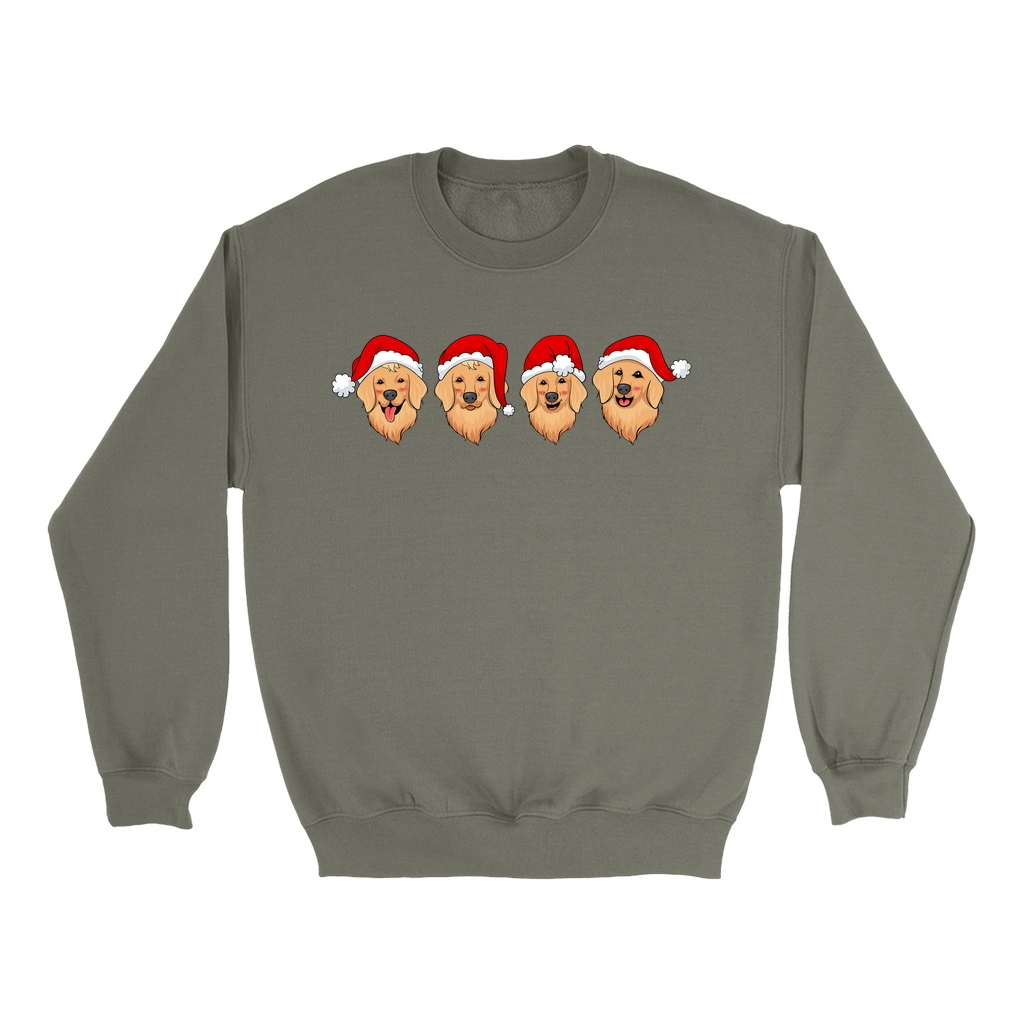 Santa Golden Retriever Sweatshirt