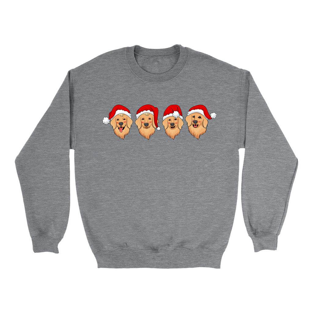 Santa Golden Retriever Sweatshirt