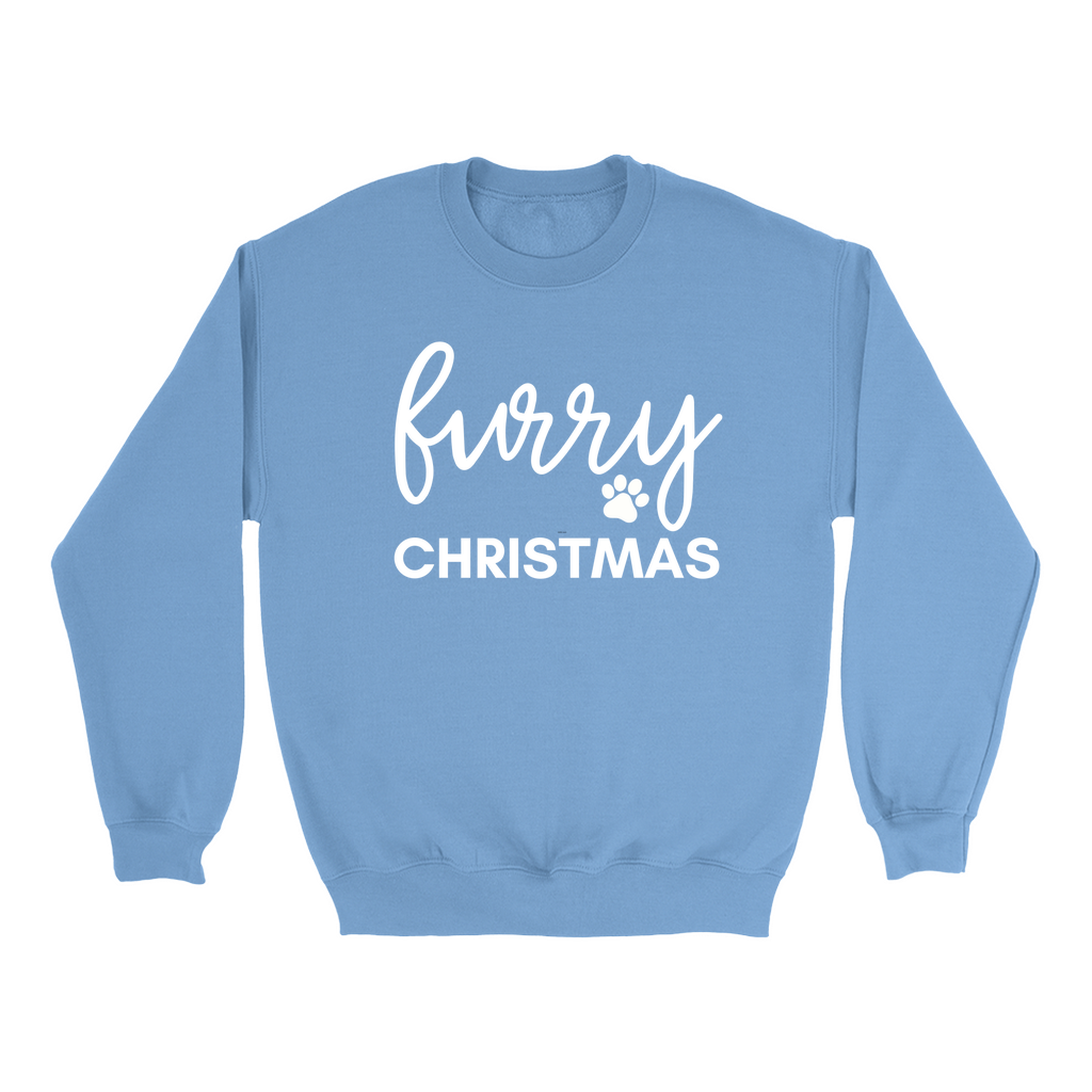 Furry Christmas - Cute Christmas Sweatshirt