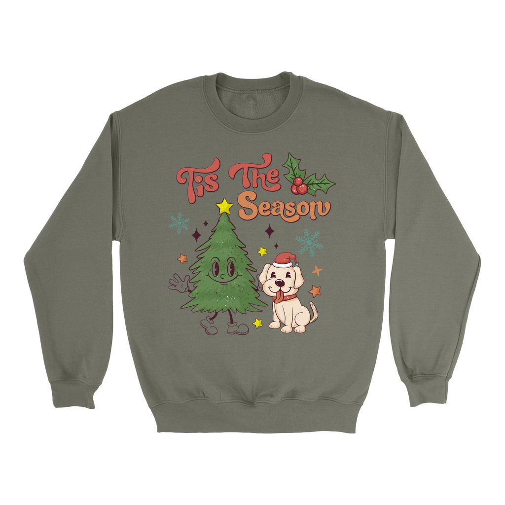 Tis the season - Christmas Dog Sweatshirt