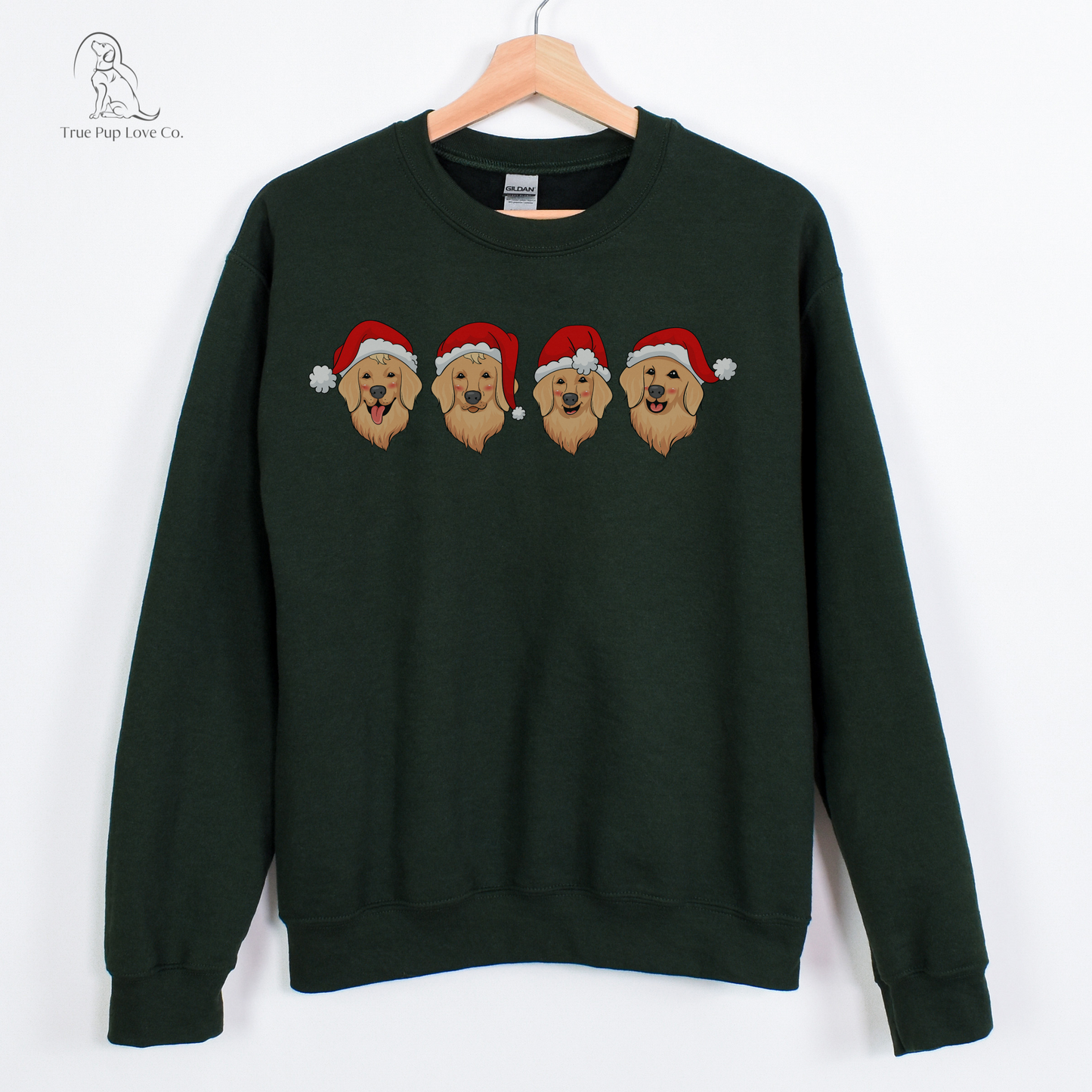 Santa Golden Retriever Sweatshirt