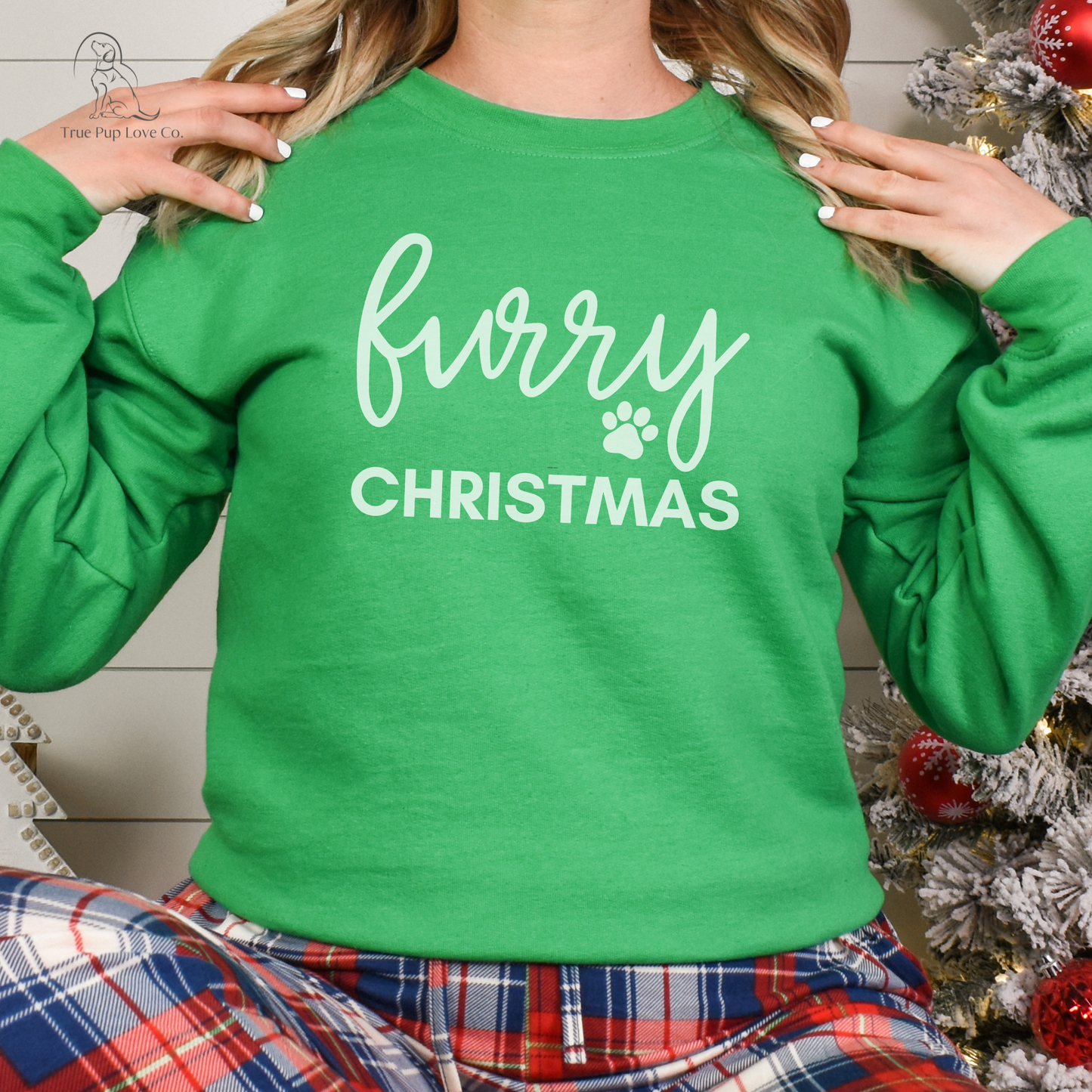 Furry Christmas - Cute Christmas Sweatshirt