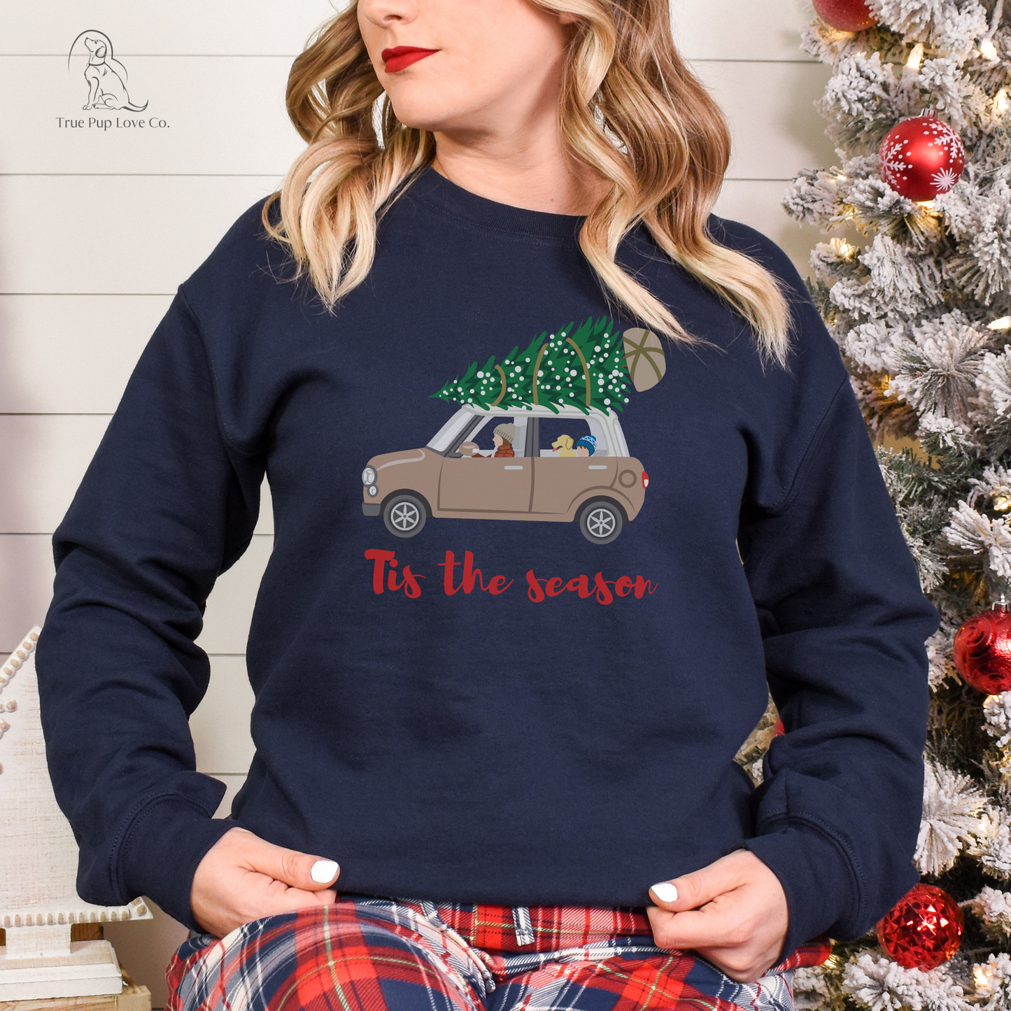 Tis the season - Christmas tree Sweatshirt