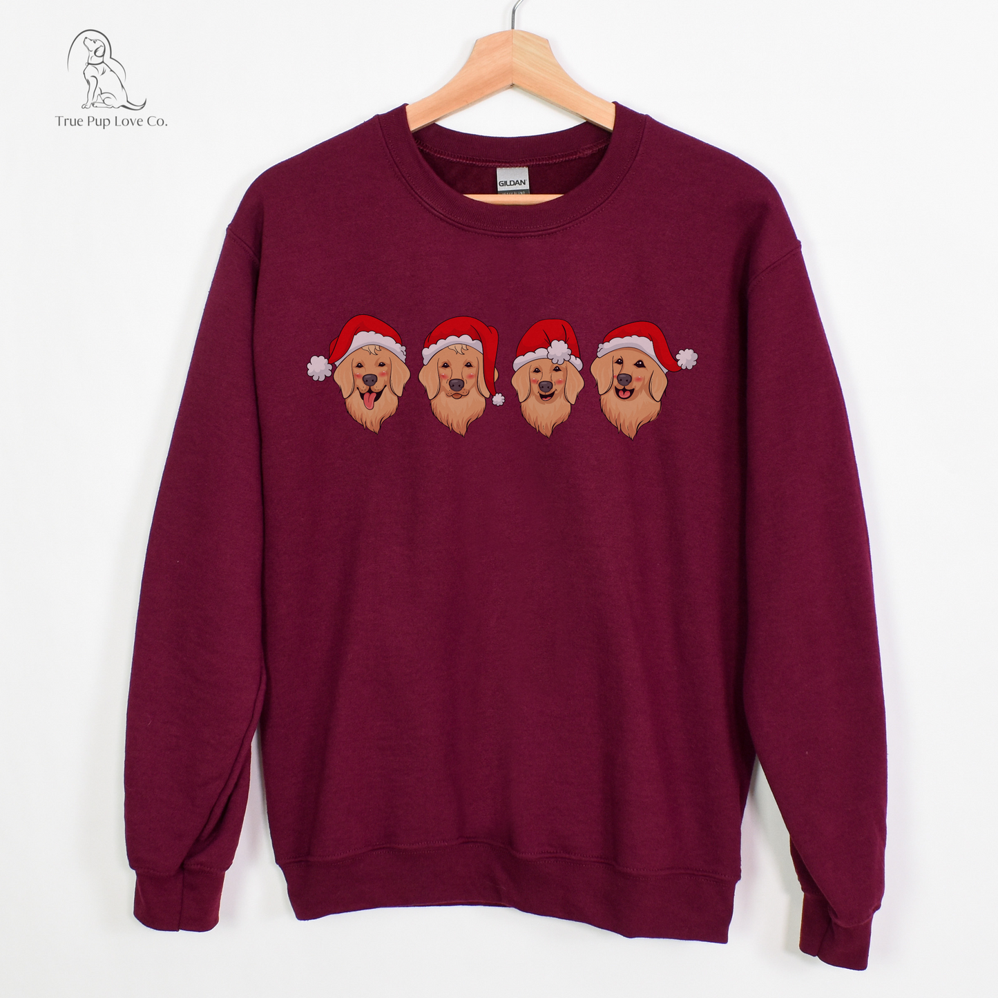 Santa Golden Retriever Sweatshirt