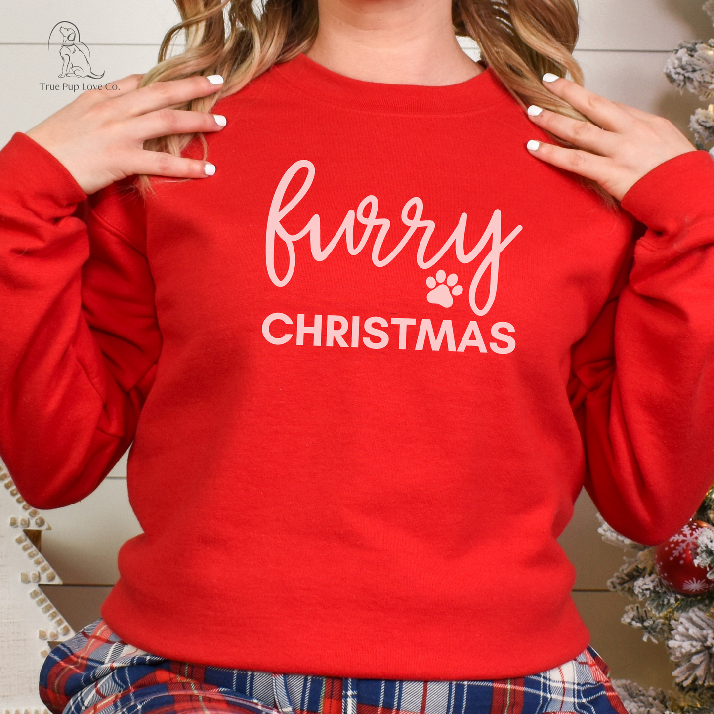 Furry Christmas - Cute Christmas Sweatshirt