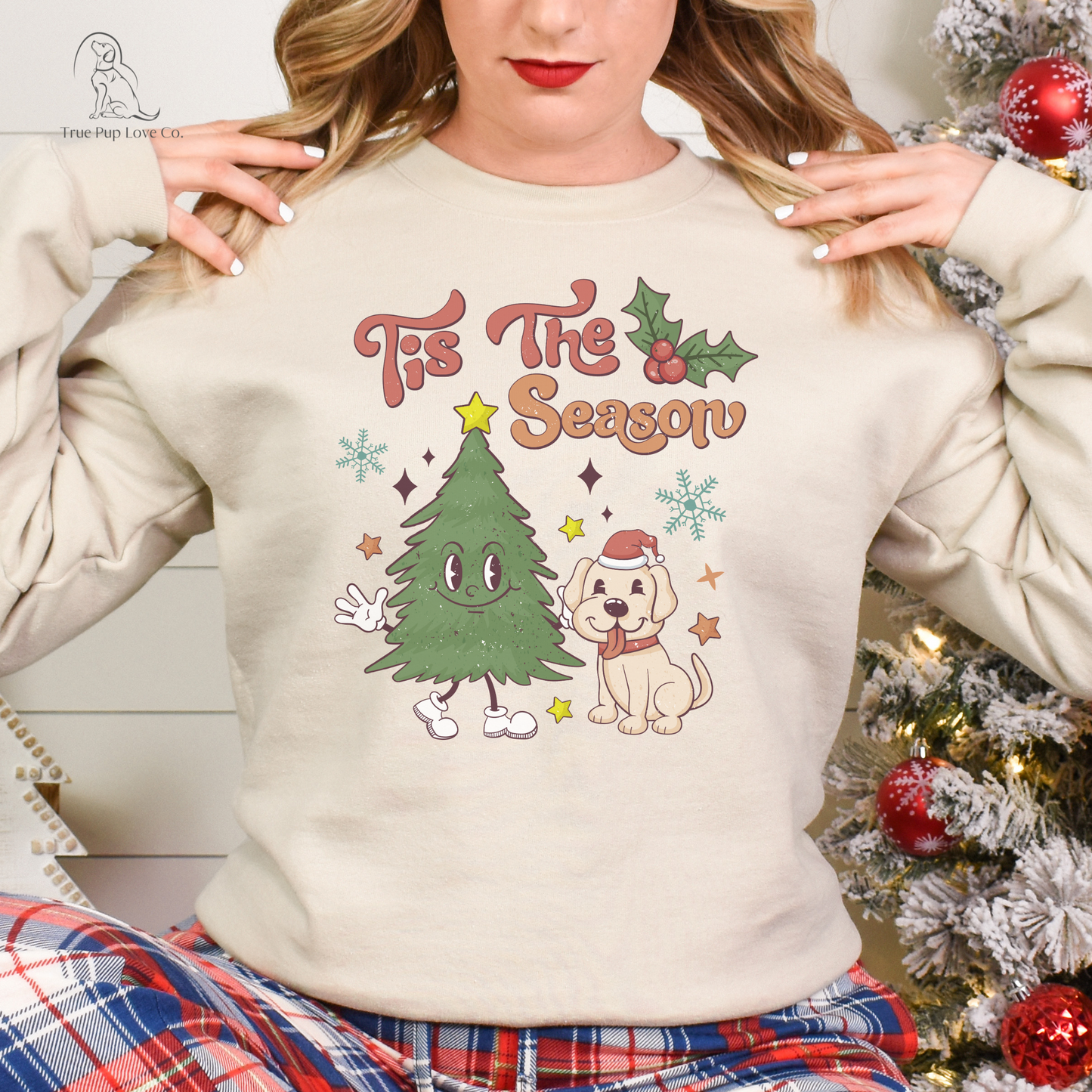 Tis the season - Christmas Dog Sweatshirt