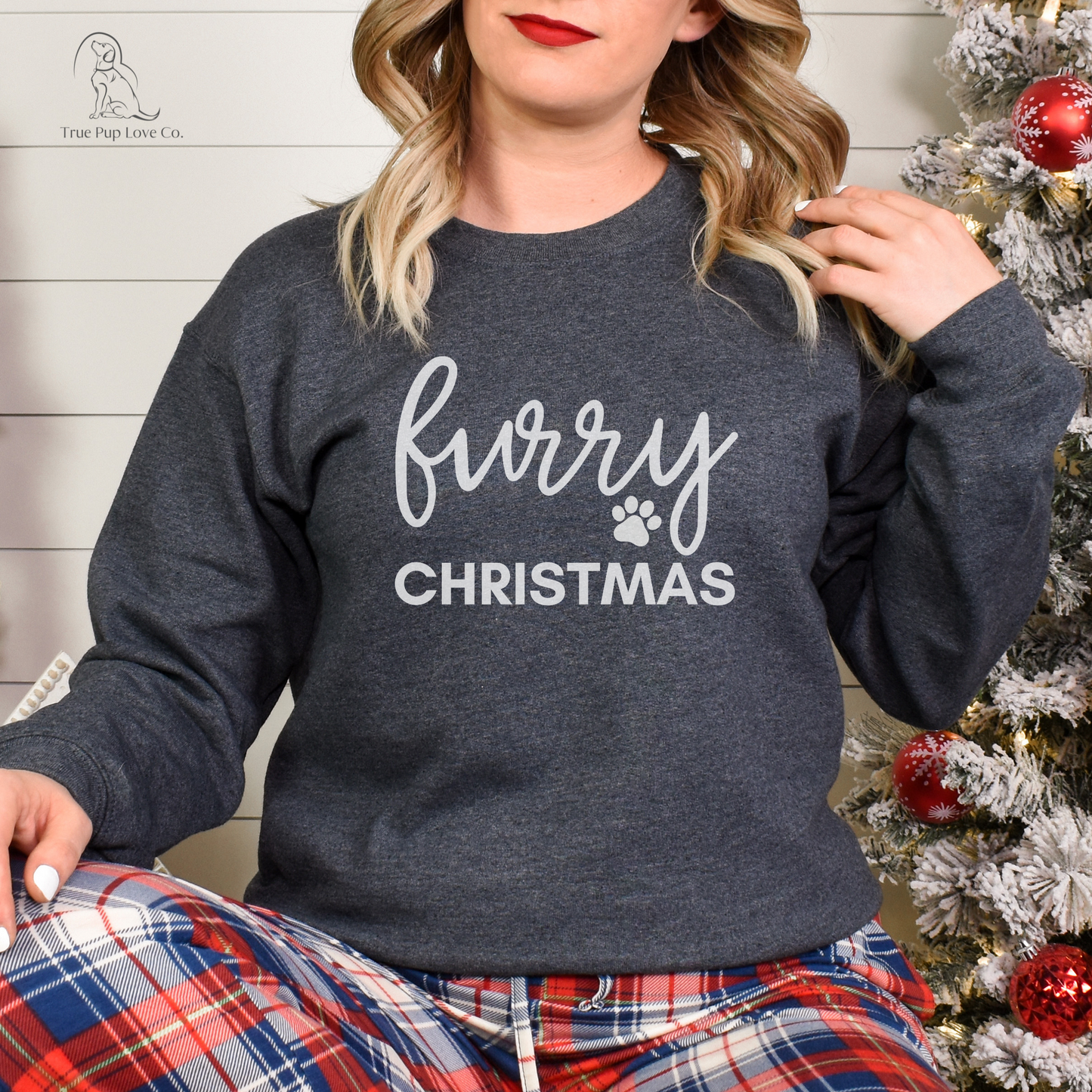 Furry Christmas - Cute Christmas Sweatshirt