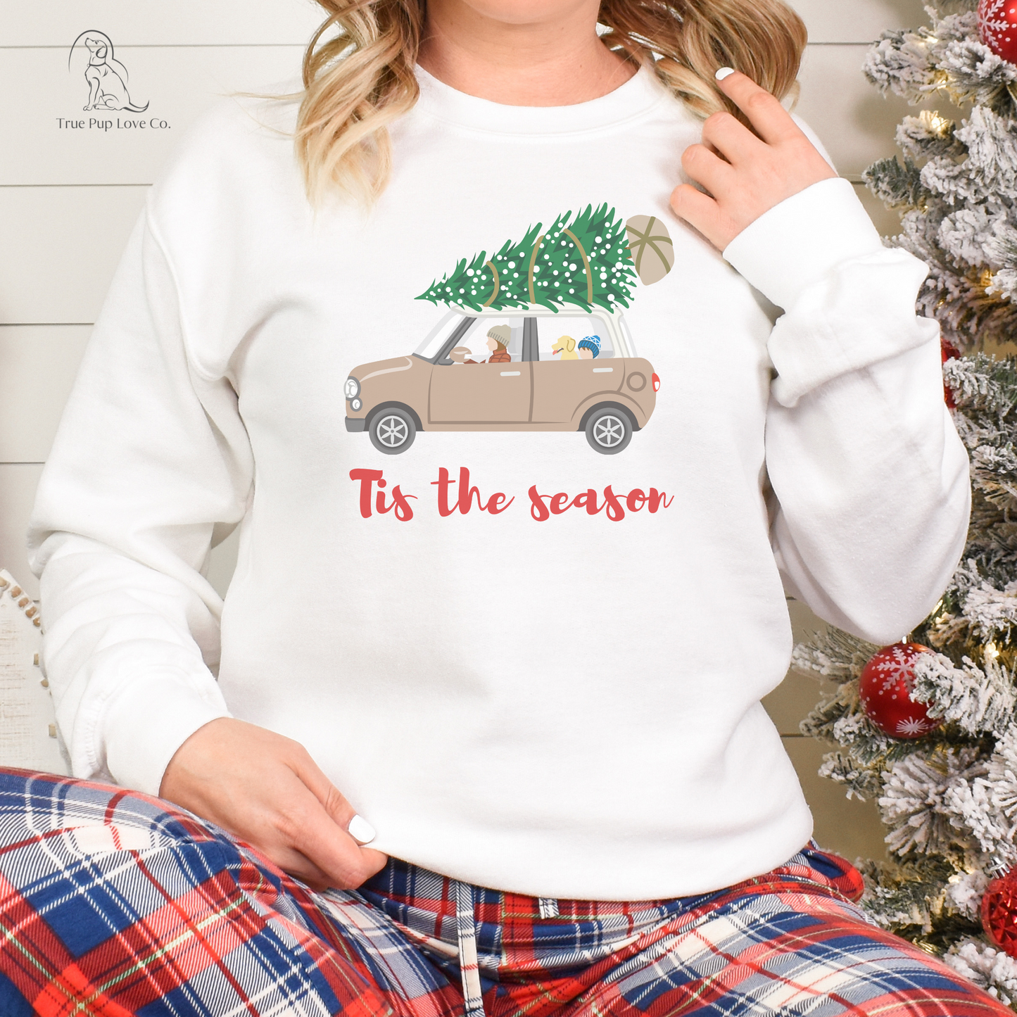 Tis the season - Christmas tree Sweatshirt