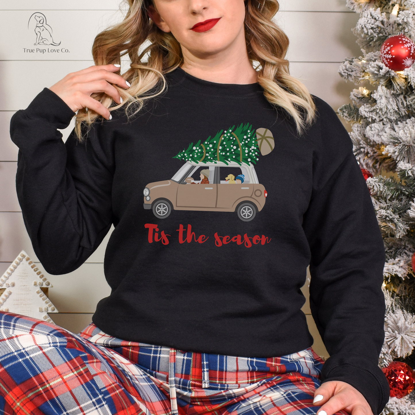 Tis the season - Christmas tree Sweatshirt