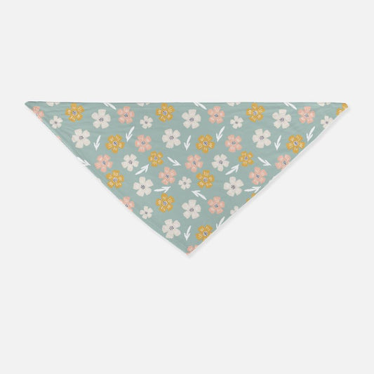 Boho style floral Dog bandana
