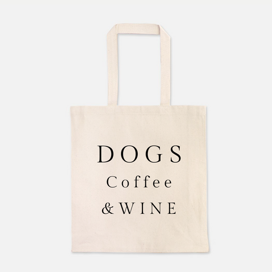 dog tote bag