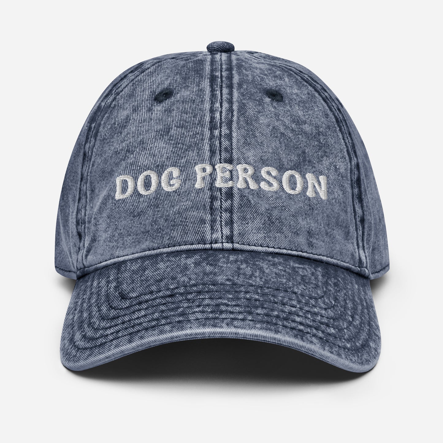 Dog Person Vintage Cotton Twill Hat