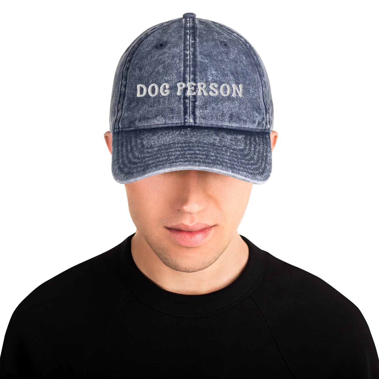 Dog Person Vintage Cotton Twill Hat