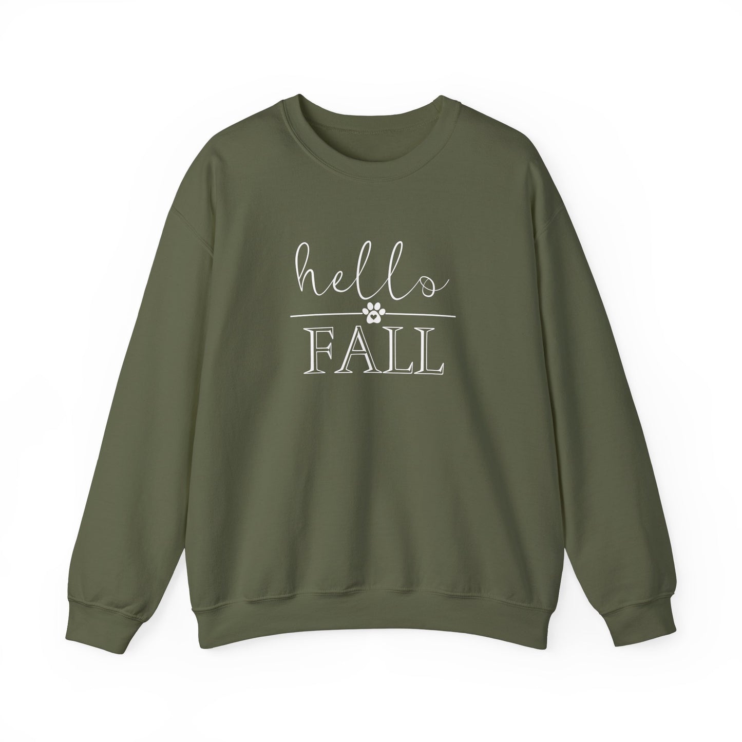 Hello Fall Paw Sweatshirt