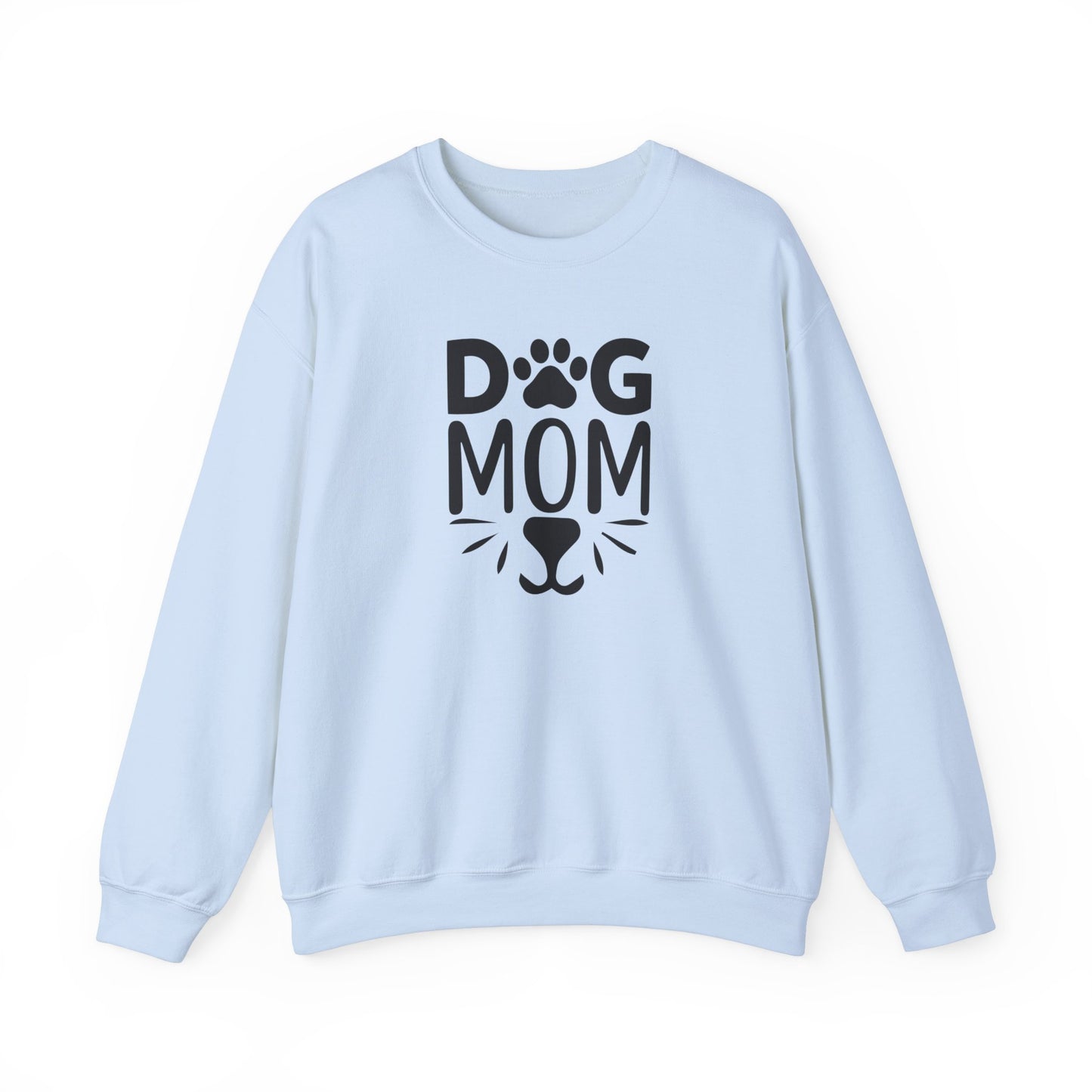 Dog Mom with cute dog nose Sweatshirt