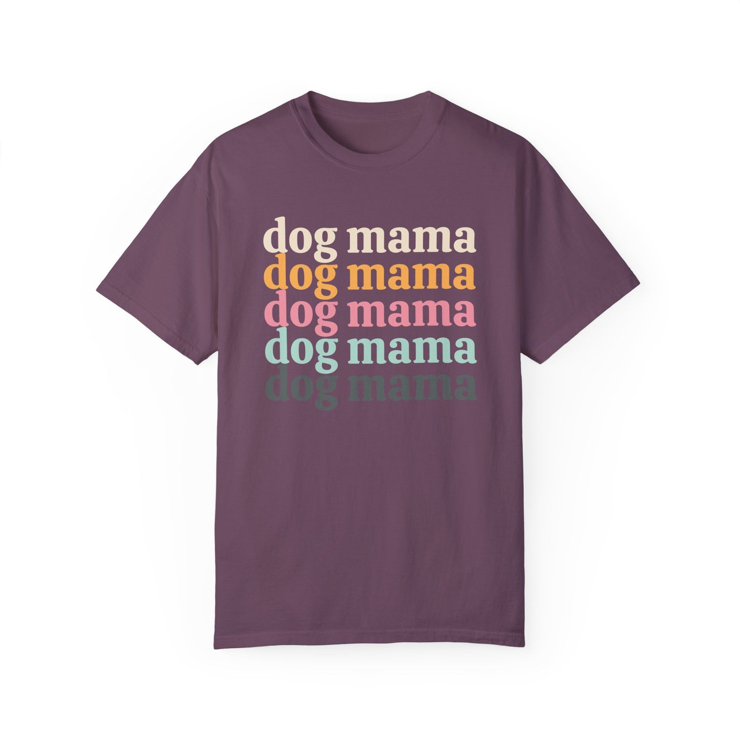 Retro Dog Mama Row T-shirt