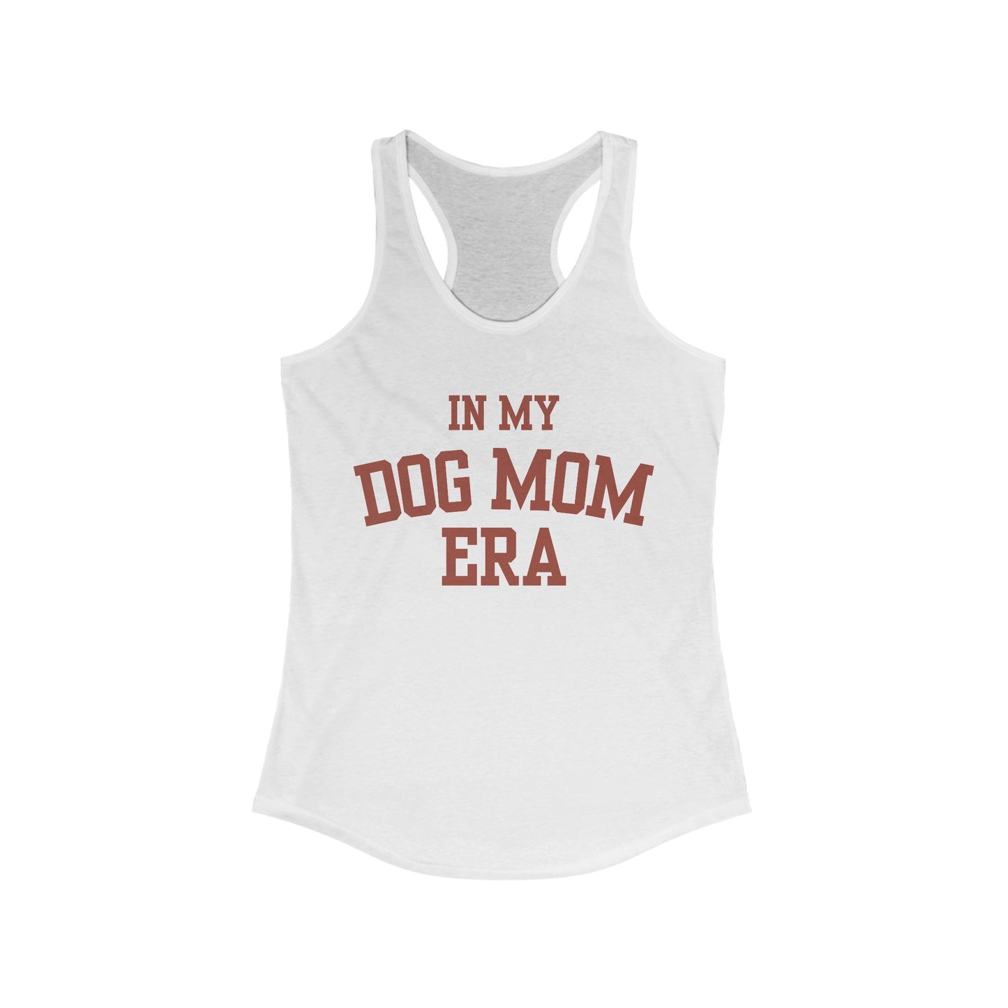 In my Dog Mom Era Women's Racerback Tank