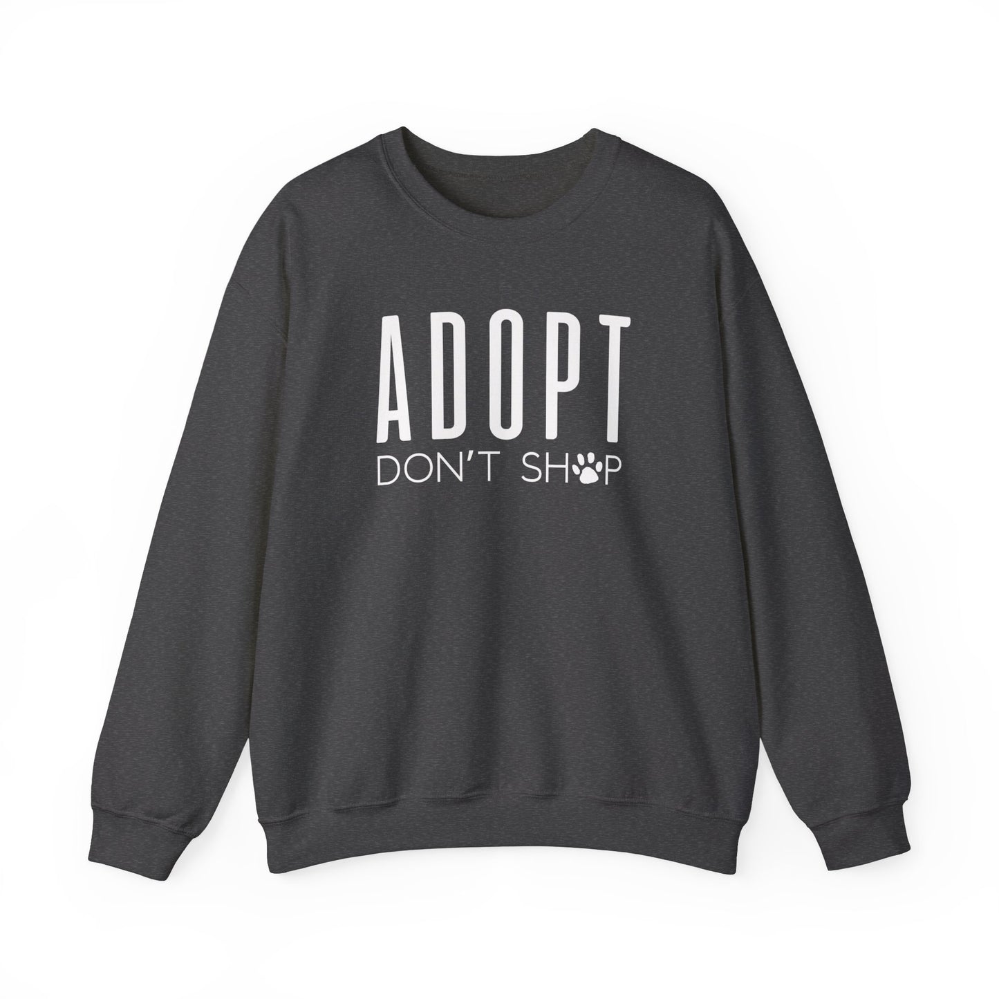 Adopt Don't Shop Rescue Dog Mom Sweatshirt