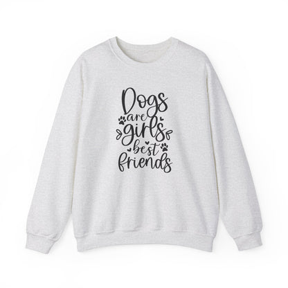 Dogs are girls' best friend Sweatshirt