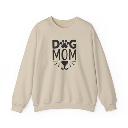 Dog Mom with cute dog nose Sweatshirt