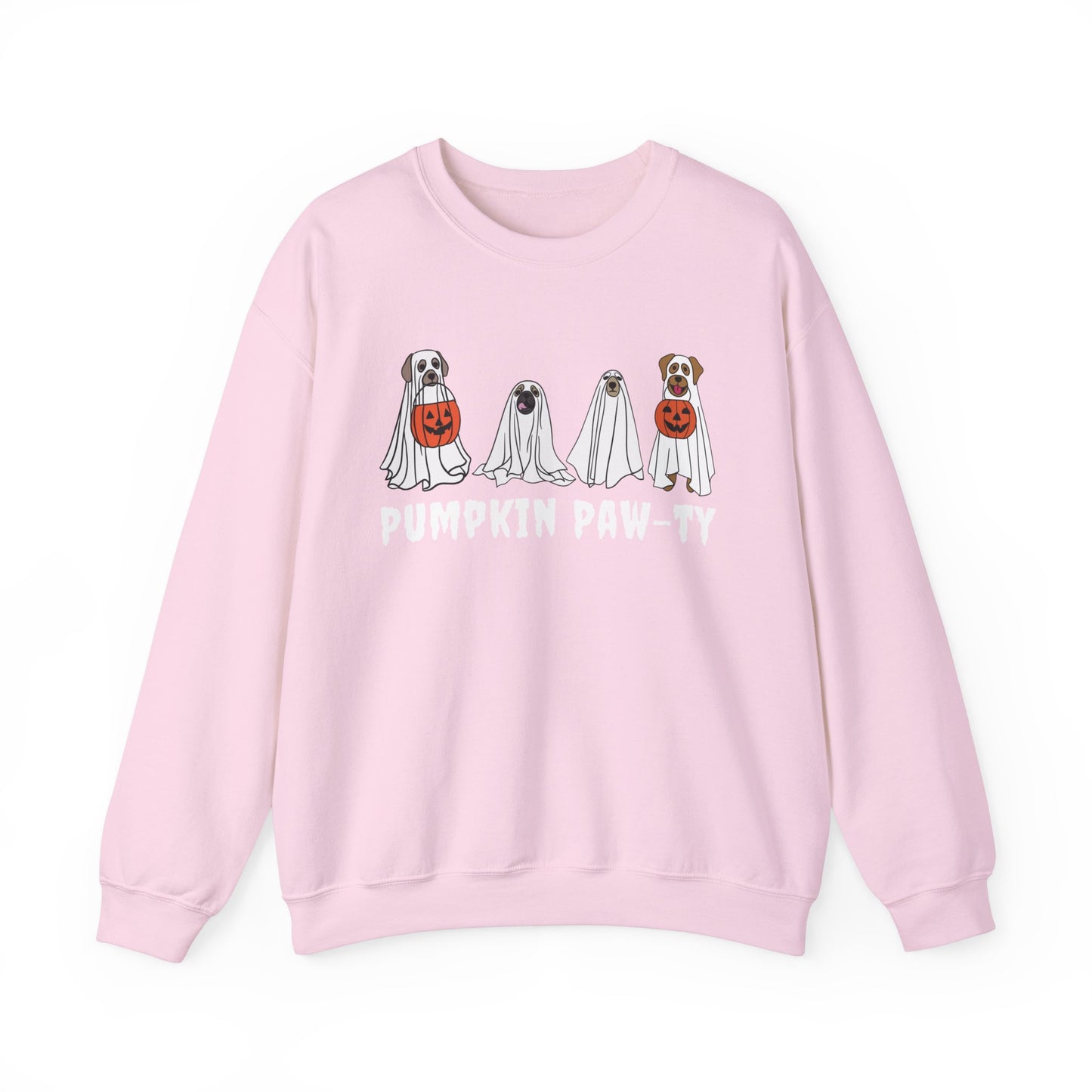 Pumpkin Pawty Cute Dog Ghost T-shirt