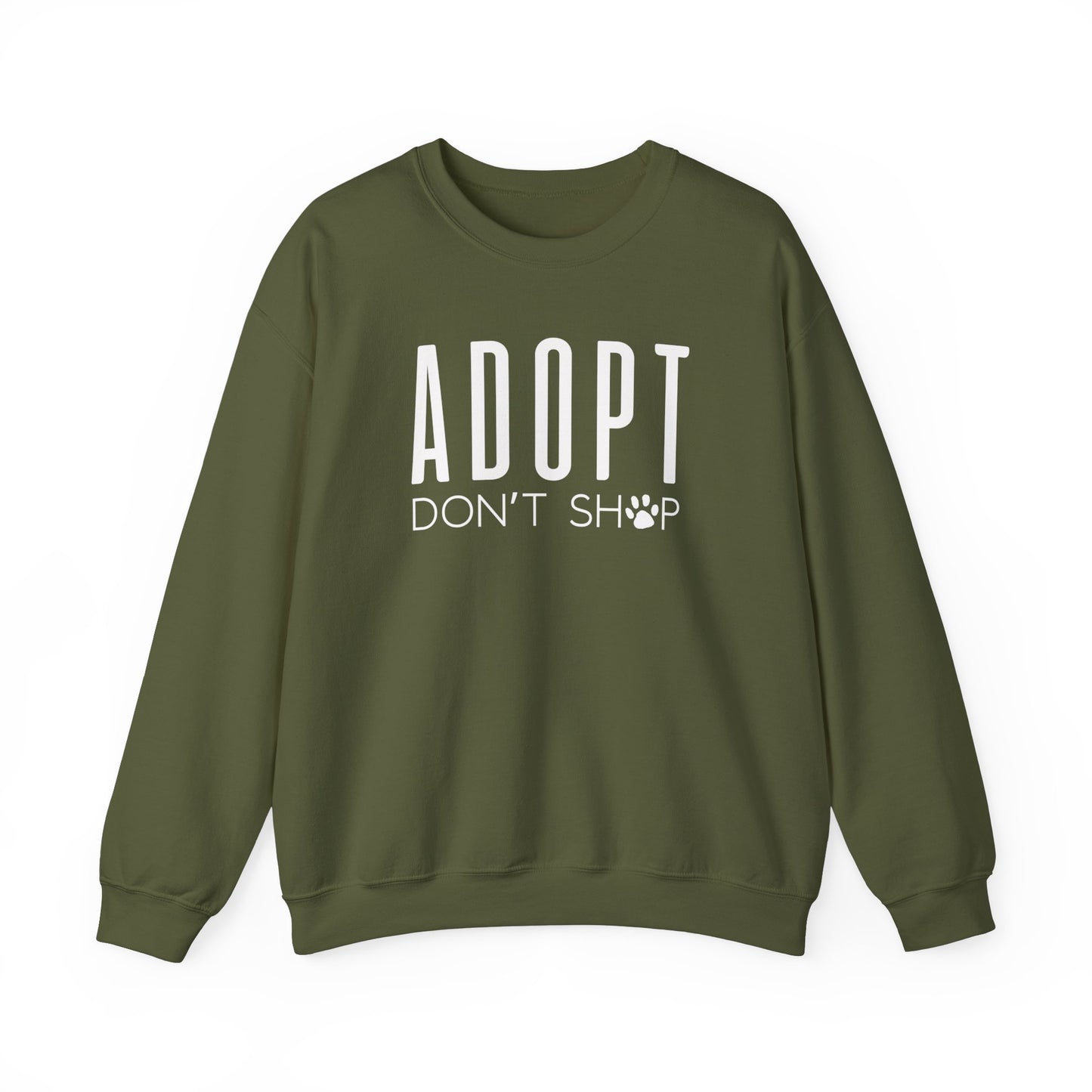 Adopt Don't Shop Rescue Dog Mom Sweatshirt