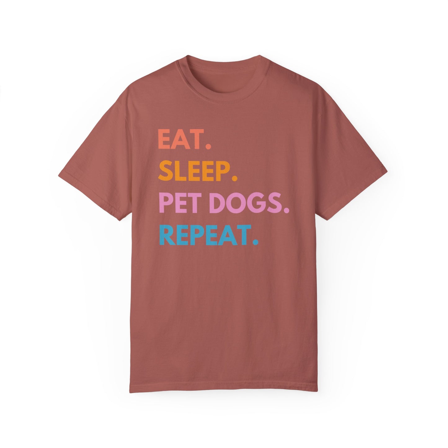 Eat Sleep Pet Dogs Repeat funny dog lover shirt