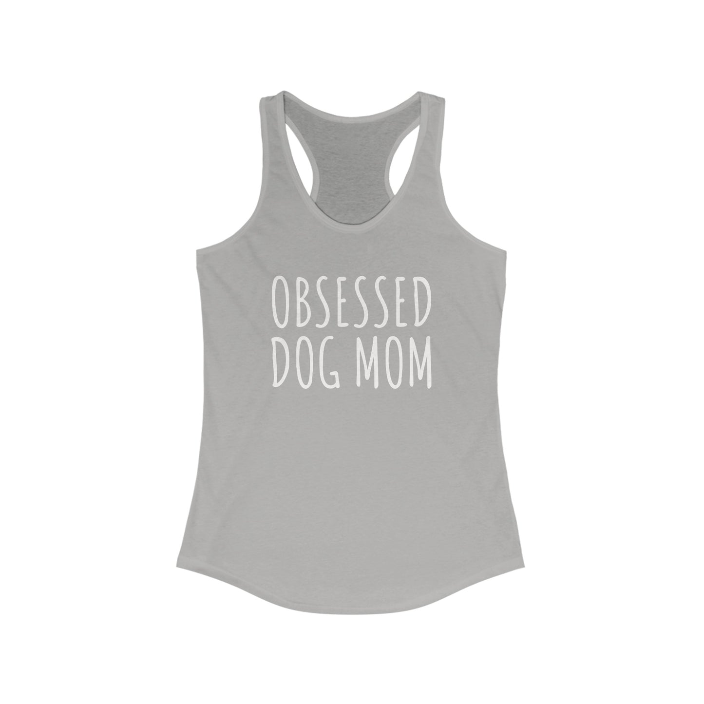 Obsessed Dog Mom Women's Racerback Tank