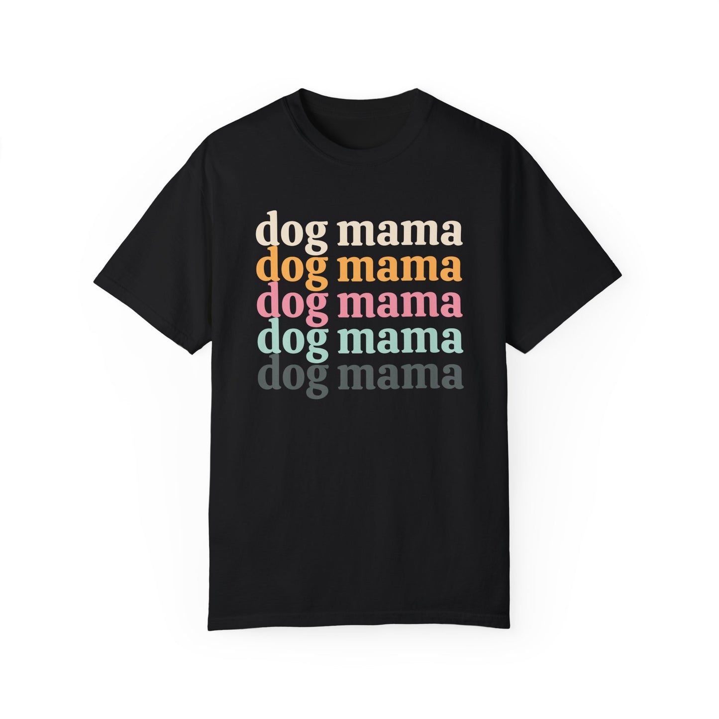 Retro Dog Mama Row T-shirt