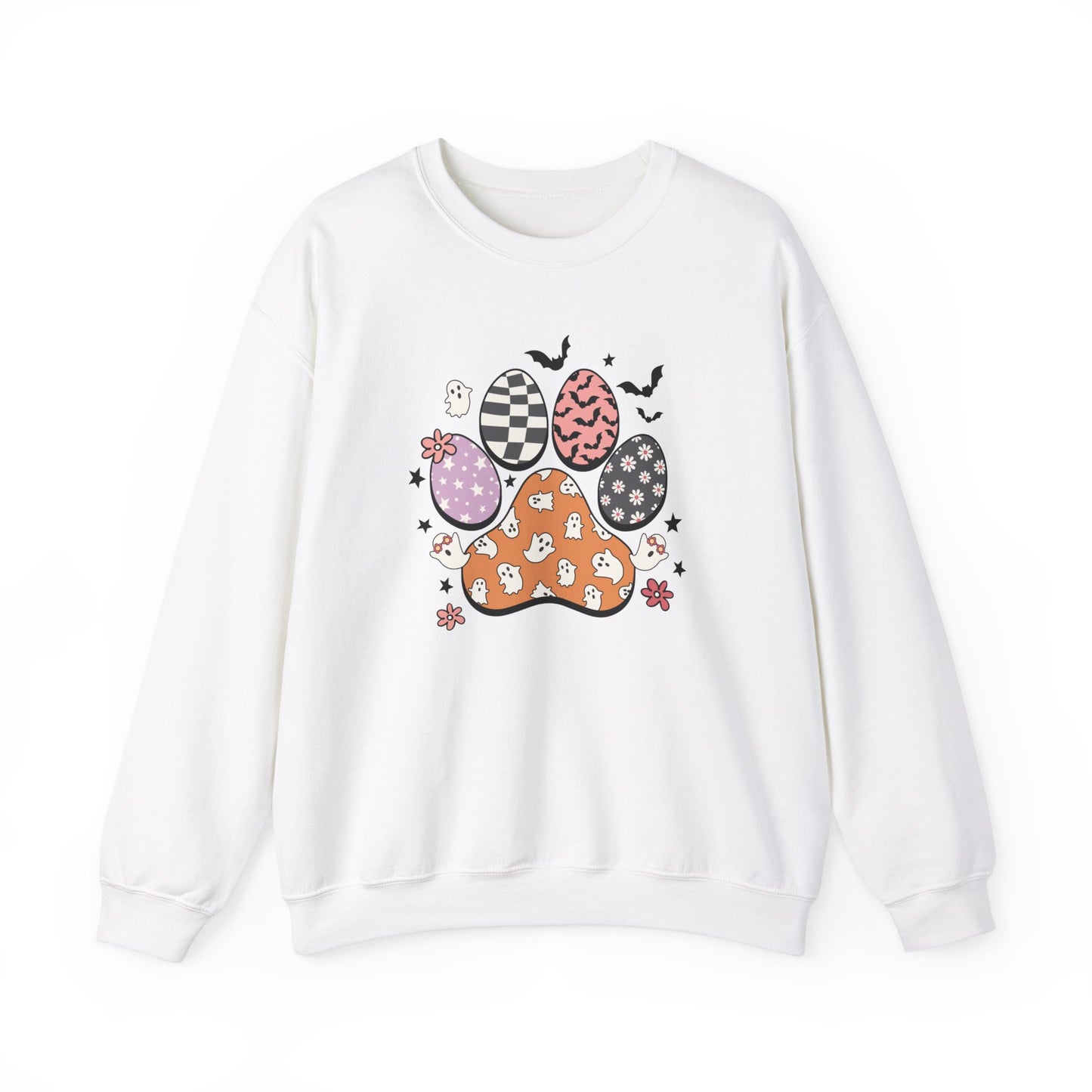 Halloween Dog Paw Sweatshirt