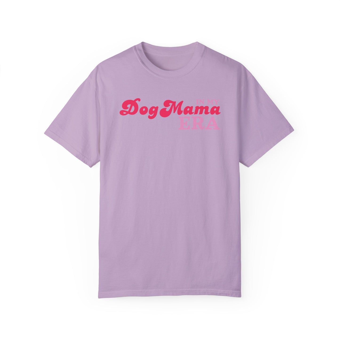 In my Dog Mama Era T-shirt in red