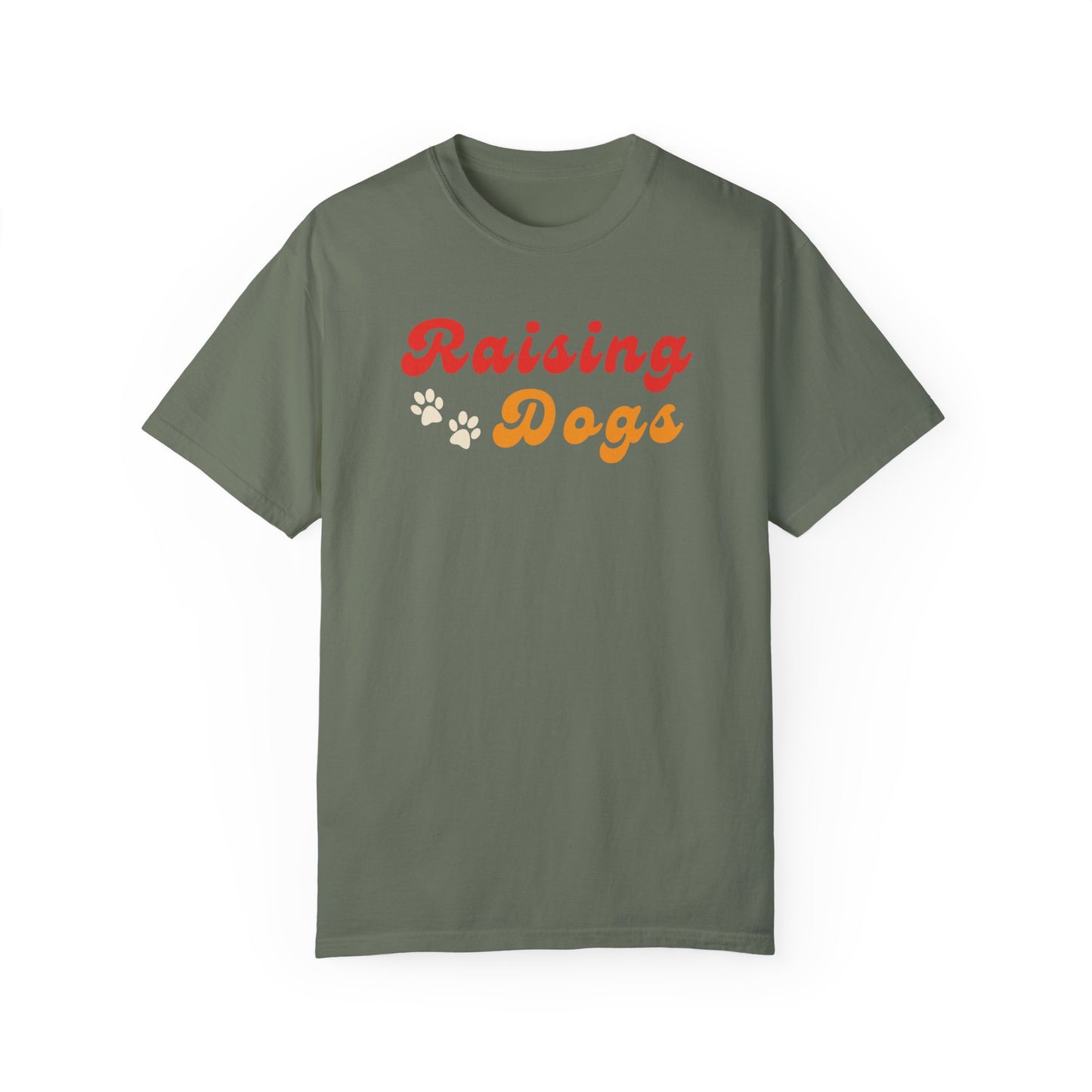 Colorful Raising Dogs T-shirt