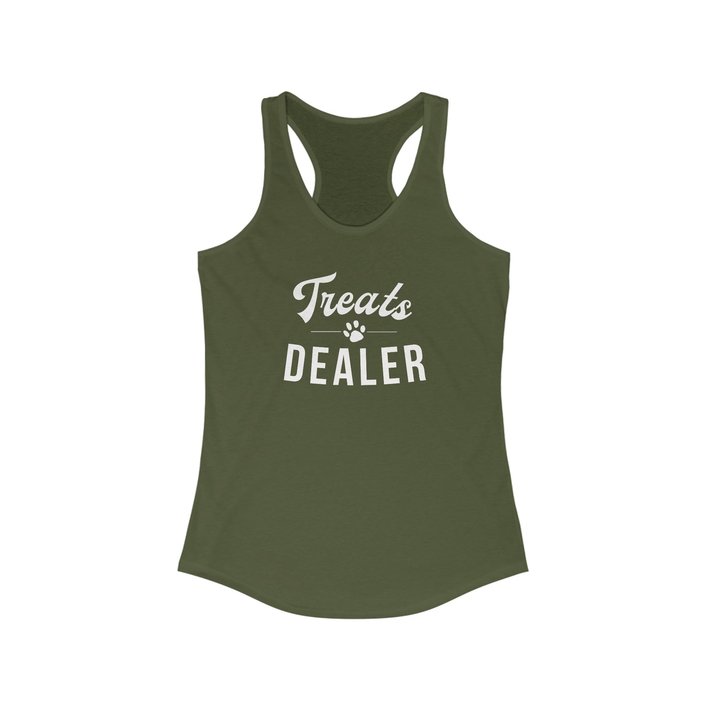 Treats Dealer Women's Racerback Tank