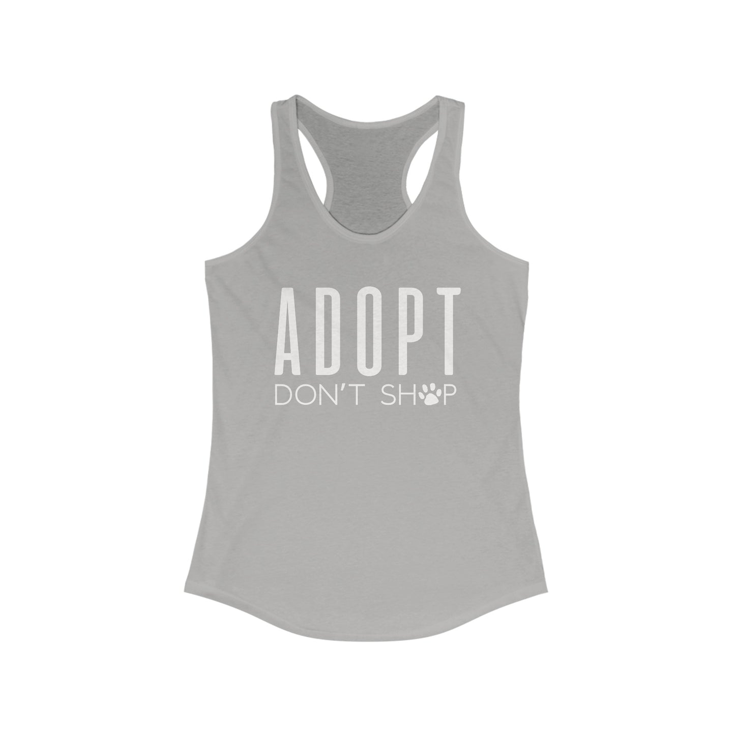 Adopt Dont Shop Women's Racerback Tank