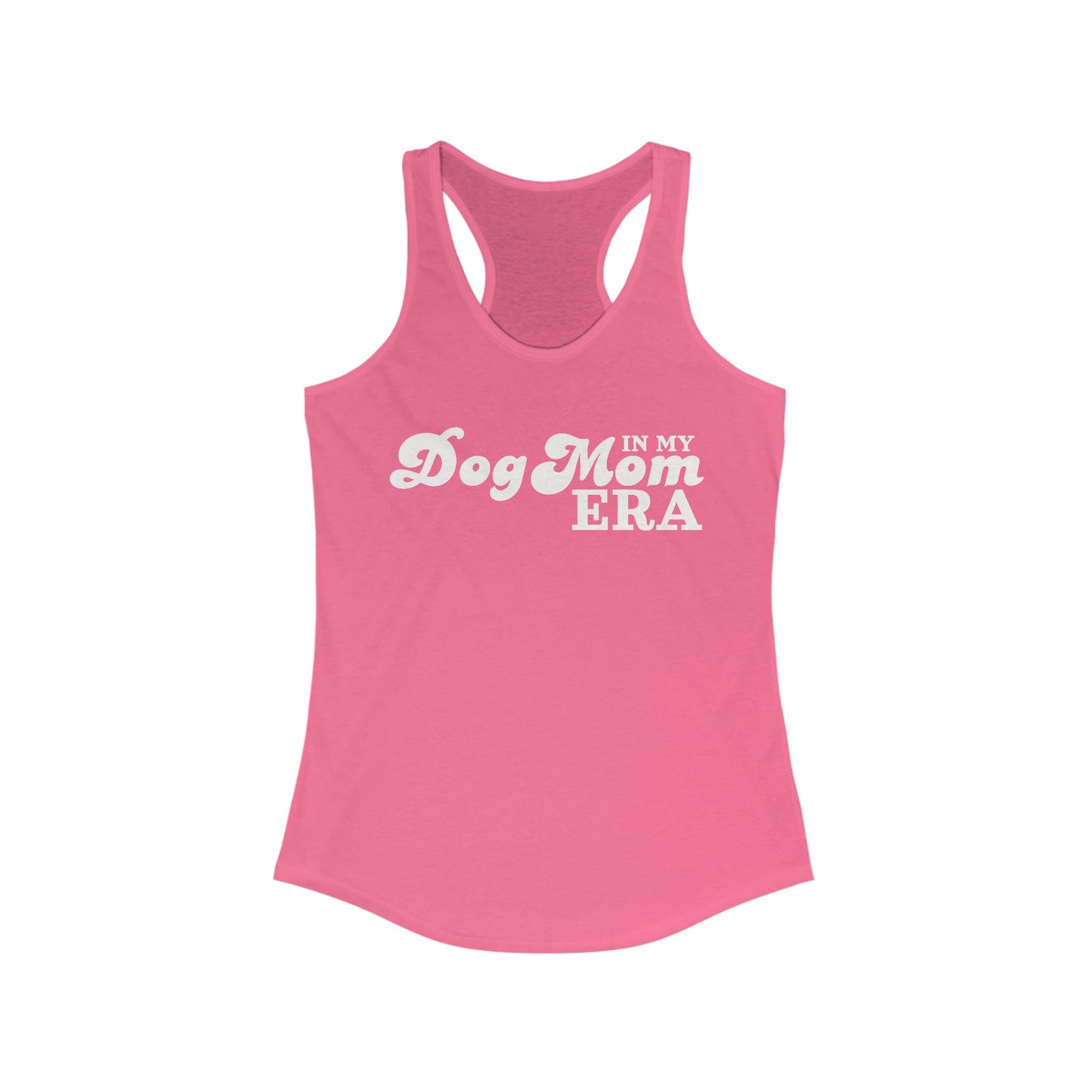 In my Dog Mom Era Women's Racerback Tank