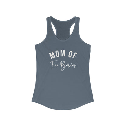 Mom of Fur babies Women's Racerback Tank