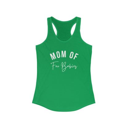 Mom of Fur babies Women's Racerback Tank