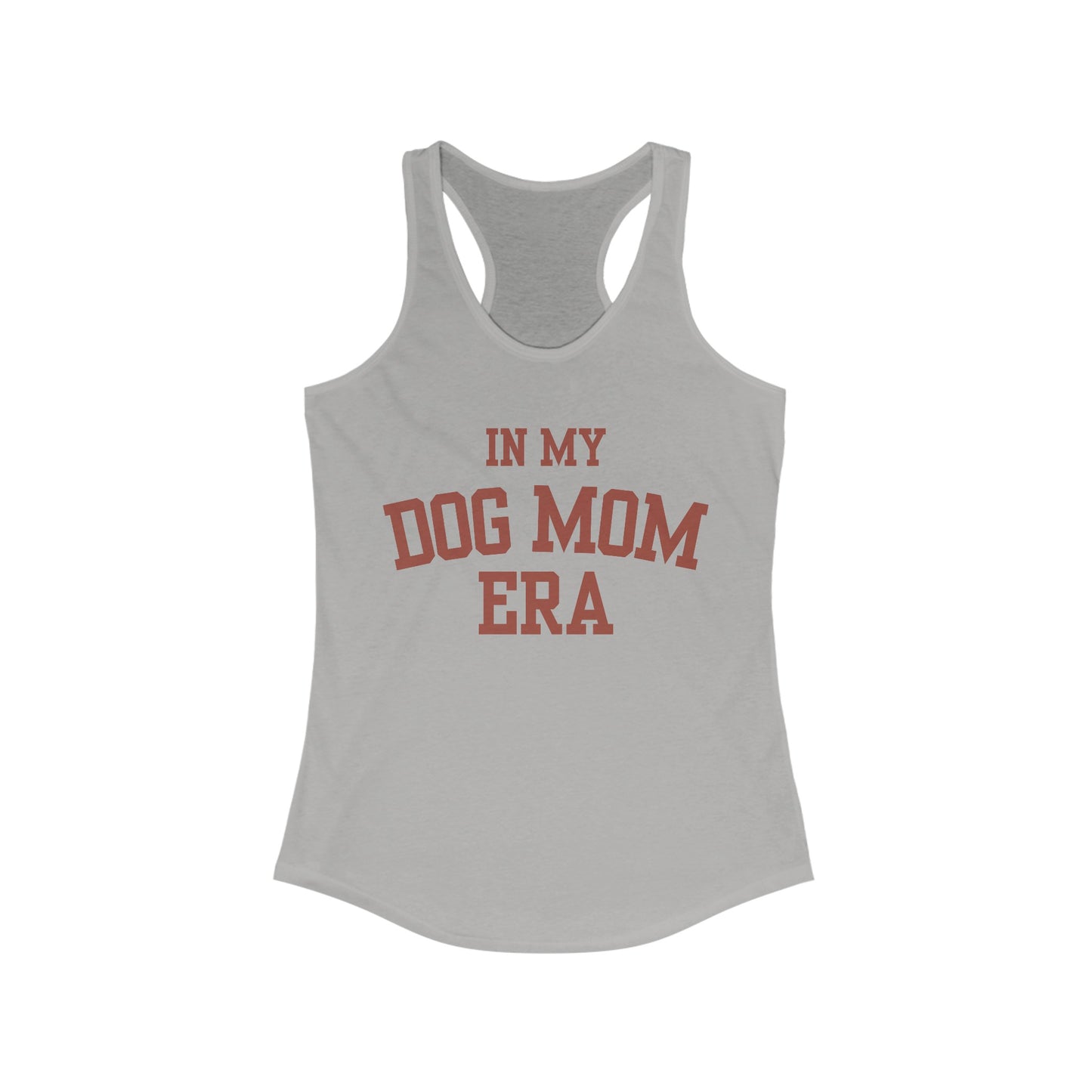 In my Dog Mom Era Women's Racerback Tank