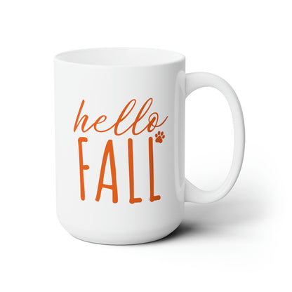 Hello Fall Dog Mom Mug