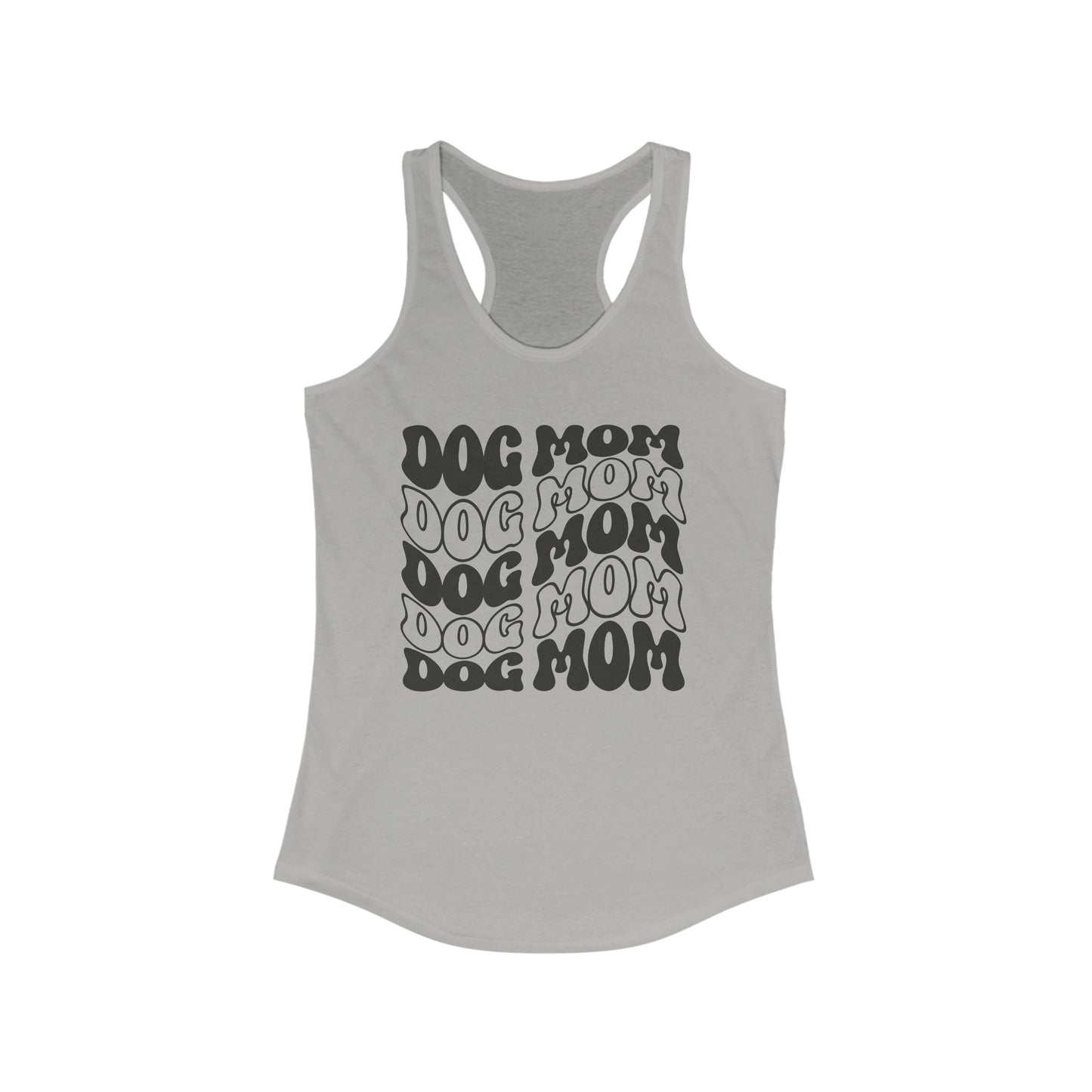 Dog Mom Row Women's Racerback Tank