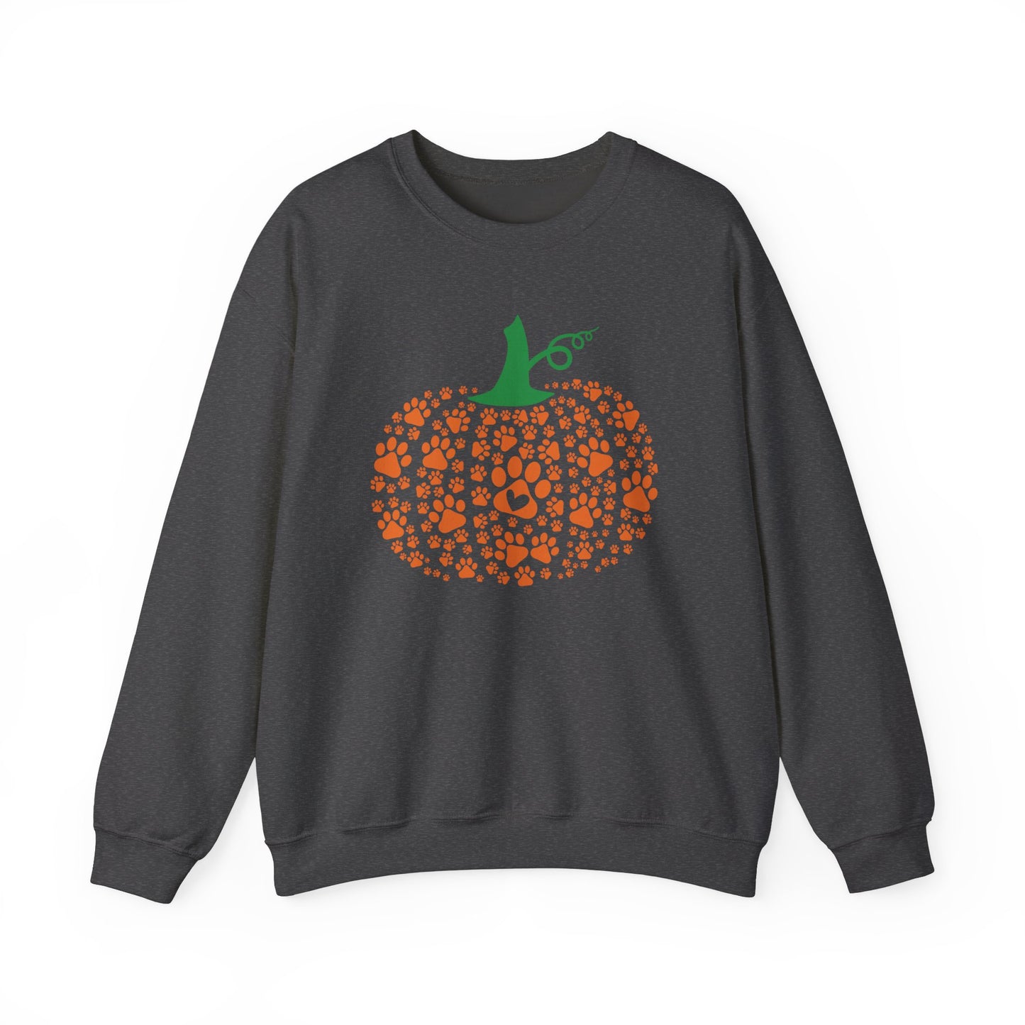 Pumpkin Paw print Sweatshirt