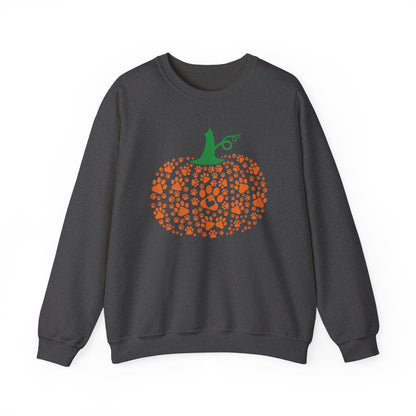 Pumpkin Paw print Sweatshirt