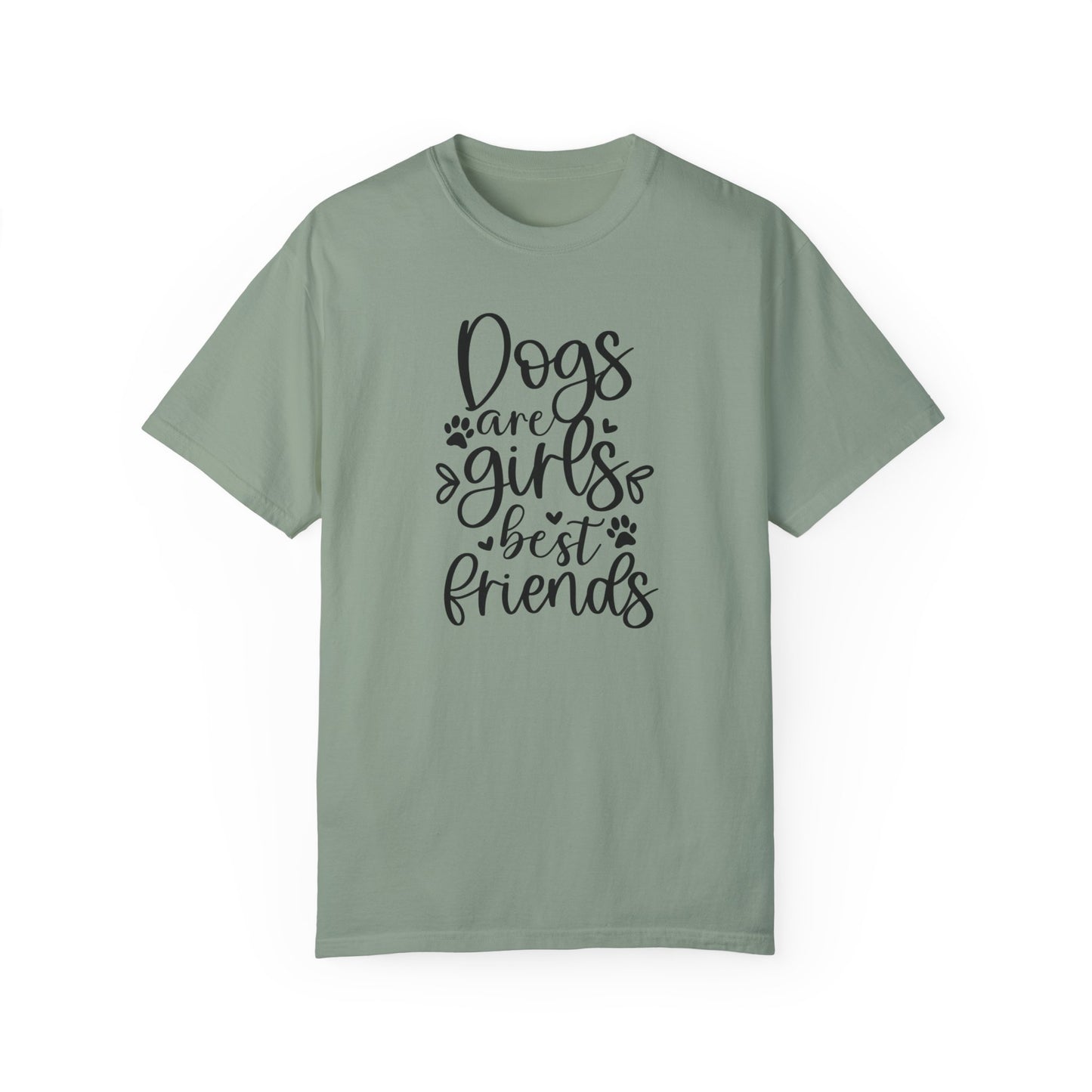 Dogs are girls best friends T-shirt