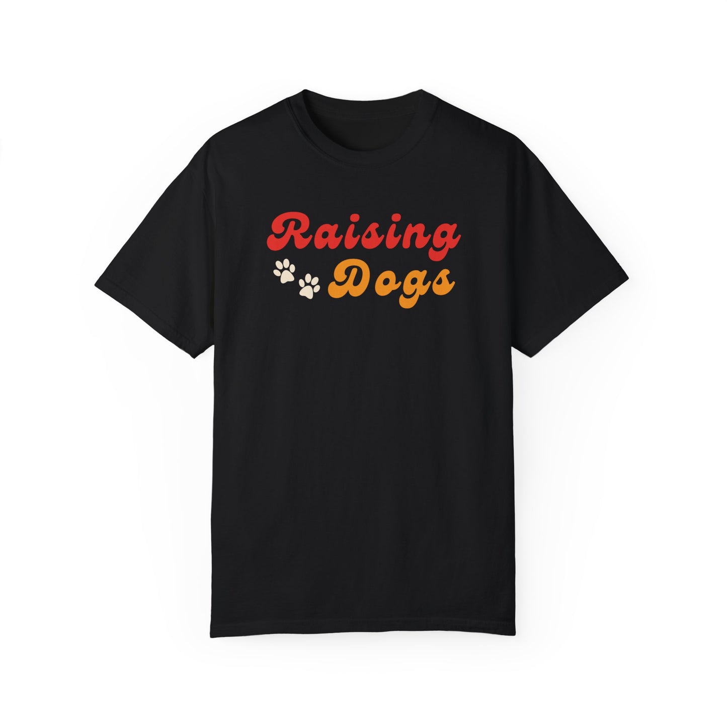 Colorful Raising Dogs T-shirt