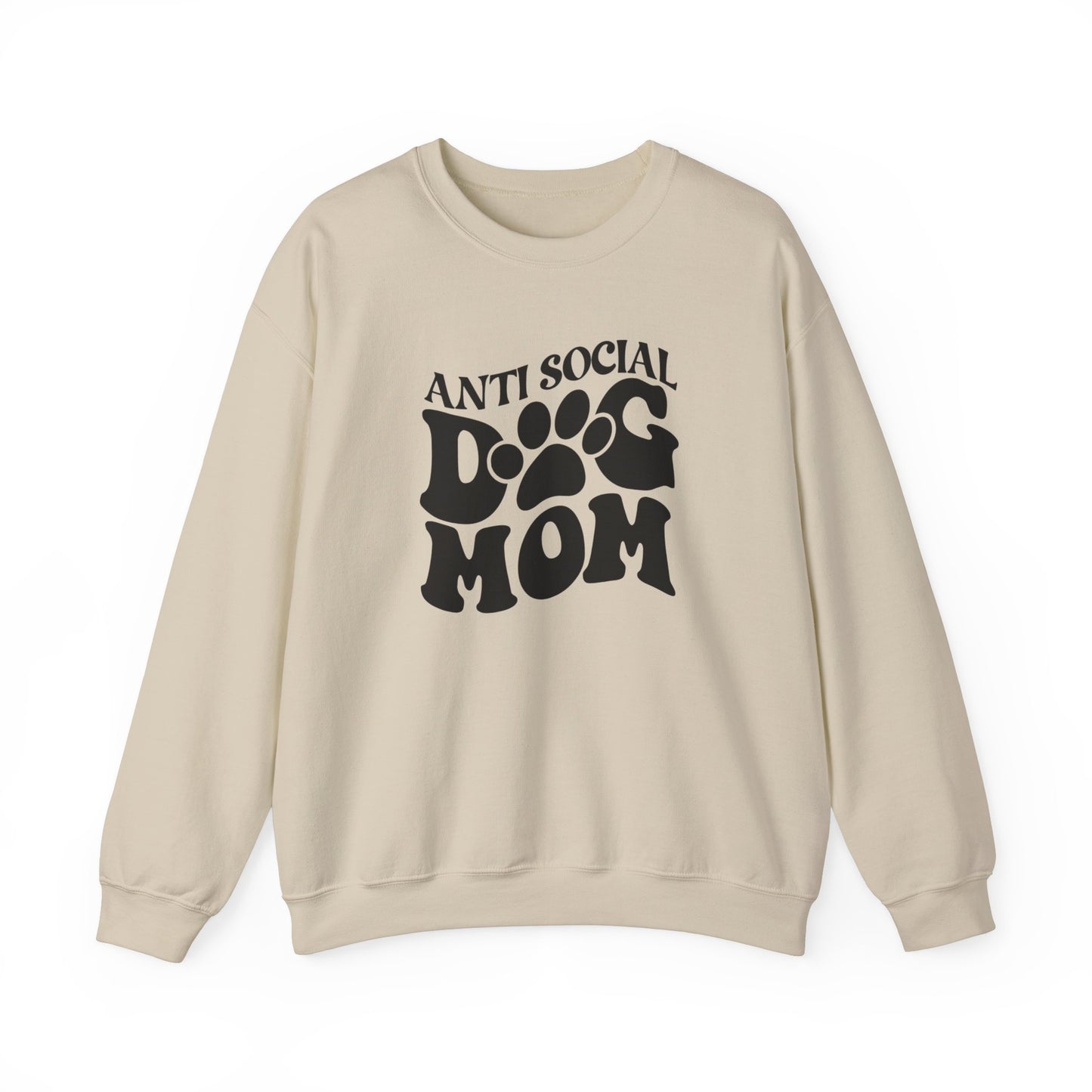 Anti-social Dog Mom Sweatshirt