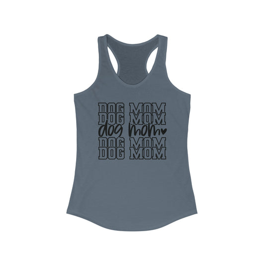 Dog Mom Row Women's Racerback Tank