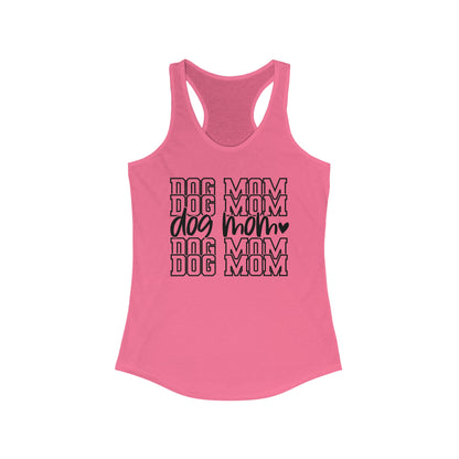 Dog Mom Row Women's Racerback Tank