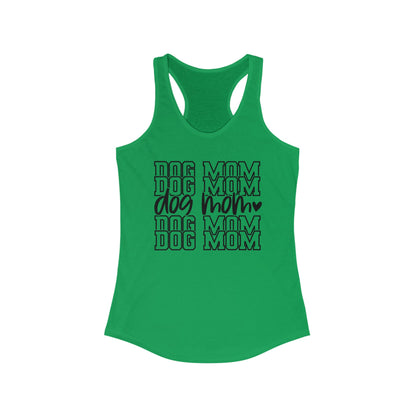 Dog Mom Row Women's Racerback Tank