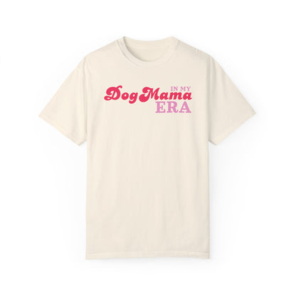 In my Dog Mama Era T-shirt in red